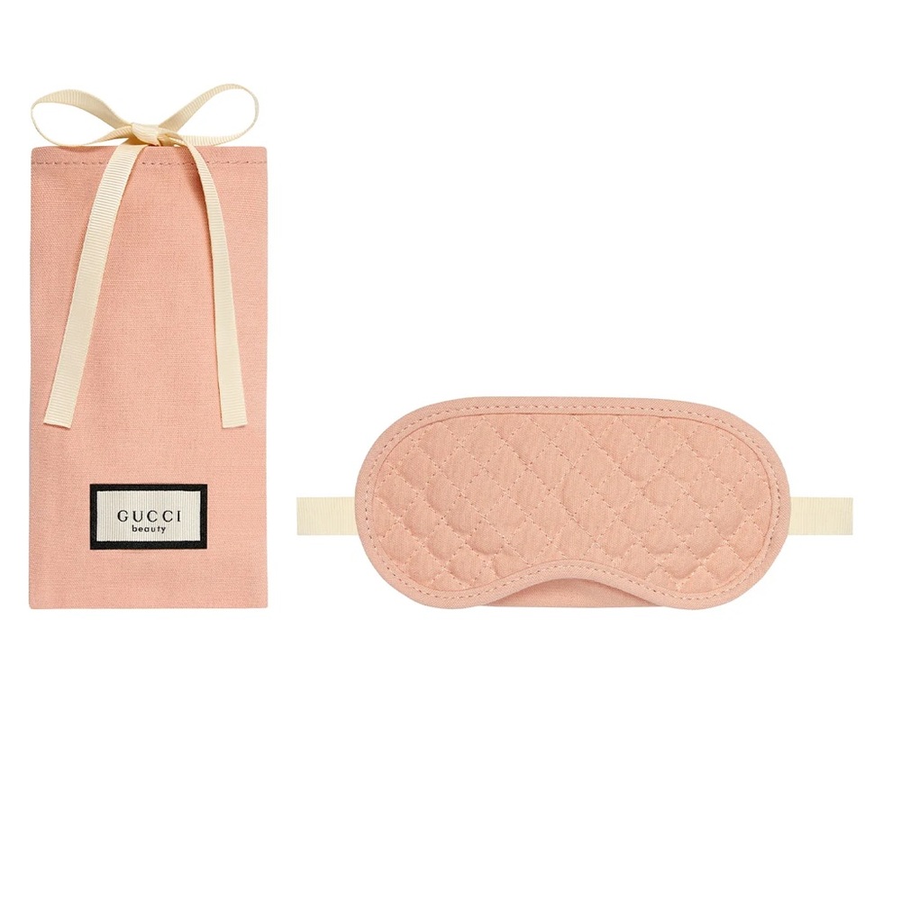 GUCCI Bloom Quilted Sleep Mask